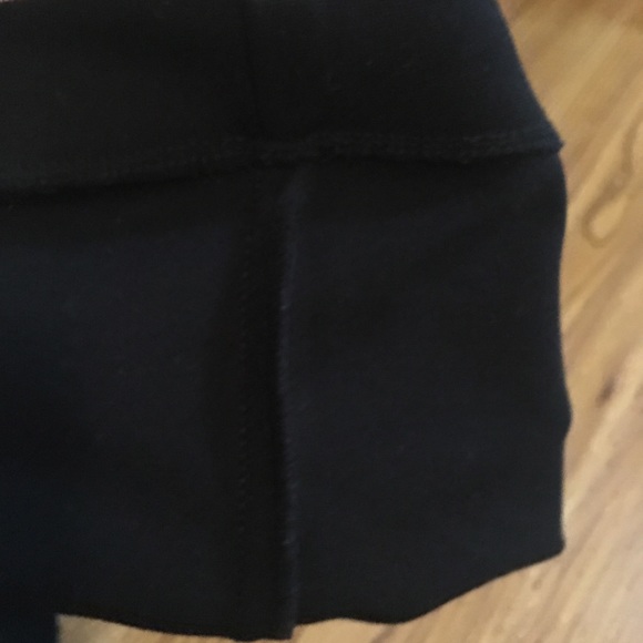 Black Leggings 2” Waistband Size 8 - Picture 8 of 8